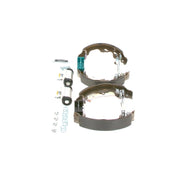 Bosch Brake Shoe Set Axle Kit fits Toyota Yaris/Vitz 2001-2005 1.0 1.3 1.4