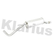 Klarius Box With Tail Pipe Rear fits VW Polo V 2009-2014 1.4