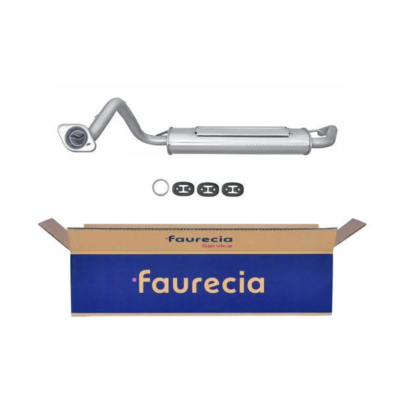 Hella End Silencer Rear fits Honda Civic 1987-1991 1.3 1.4