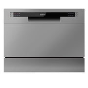 Baridi Tabletop Dishwasher 6 Place Settings 6.5L Capacity - Silver DH84 Baridi - Dynamic Drive