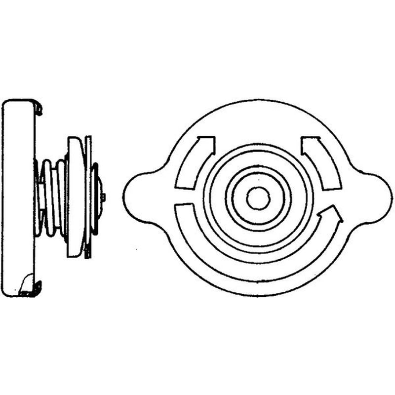 Mahle Radiator Expansion Tank Cap bar