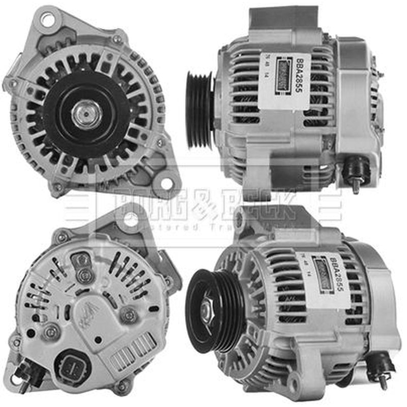 Borg & Beck Car Alternator 12V fits Honda Civic VI 1995-2001 1.6