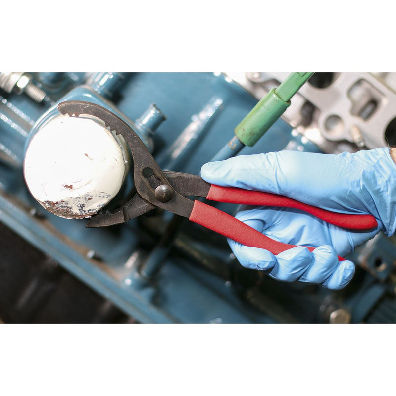 Sealey Forged Oil Filter Pliers 60-108mm Capacity Car Service Tools Wrench Sealey  - Dynamic Drive