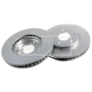 Borg & Beck Front & Rear Brake Discs & Pads fits Nissan Leaf 2010-2017