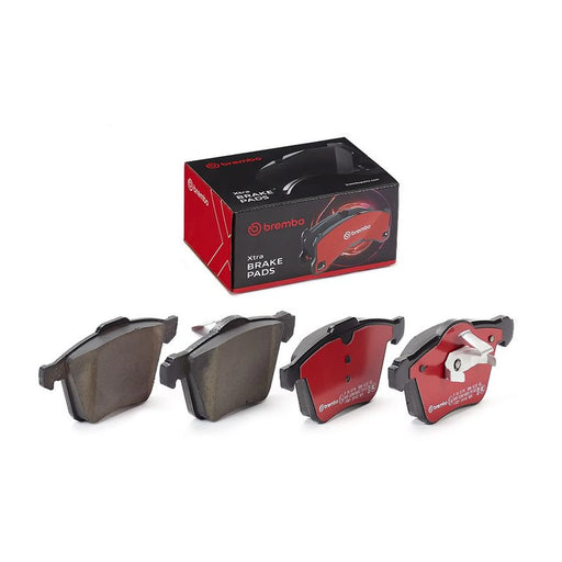 Brembo 4 x Front Brake Pad Set fits Ford Galaxy 2010-2015 2.0