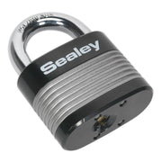 Sealey Zinc Coated Steel Body Padlock 63mm Sealey - Dynamic Drive