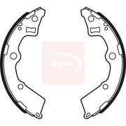 Apec Brake Shoe Set Axle Kit fits Kia Picanto I 2004-2011 1.0 1.1