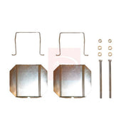 Apec Brake Pad Accessory Fitting Kit Rear fits Citroën C5 I 2001-2004