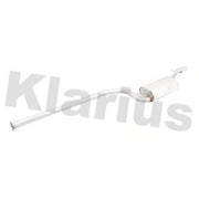 Klarius Box With Centre Pipe Centre fits Volvo V40 2012-2016