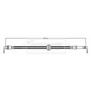 Borg & Beck Brake Hydraulic Hose Line Rear Right BBH8778