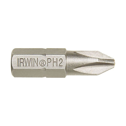 Irwin® Phillips Insert Bits PH2 25mm (Pack 2) IRWIN® - Dynamic Drive