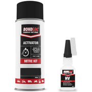 Bondloc BONDKIT Mitre Kit Adhesive (Clear / 50G / 200ml) Bondloc - Dynamic Drive