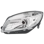 Hella Headlight Headlamp PY21W Left fits Skoda Fabia II 2006-2014