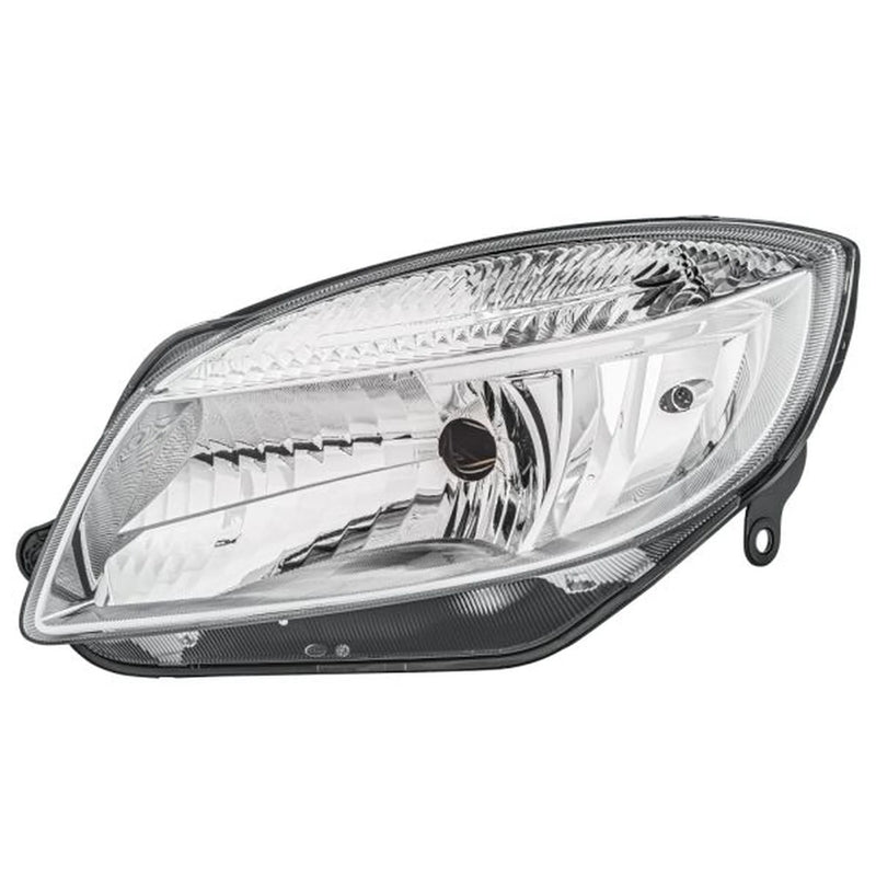Hella Headlight Headlamp PY21W Left fits Skoda Fabia II 2006-2014