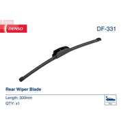 Denso Rear Wiper Blades fits Kia Niro I 2016-2022 1.6