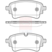 Apec Front & Rear Pads fits Audi Q5 2018-2021