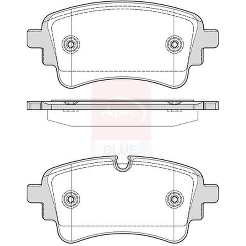 Apec Front & Rear Pads fits Audi Q5 2018-2021
