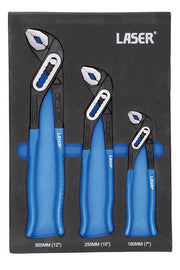 Laser Water Pump Plier Set 3pc - 8756 Laser - Dynamic Drive