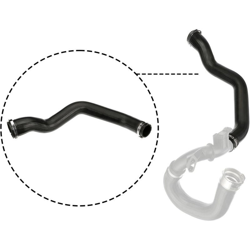 Gates Intercooler Turbo Charge Air Hose 600mm fits Chevrolet Trax 2012-2013 1.4