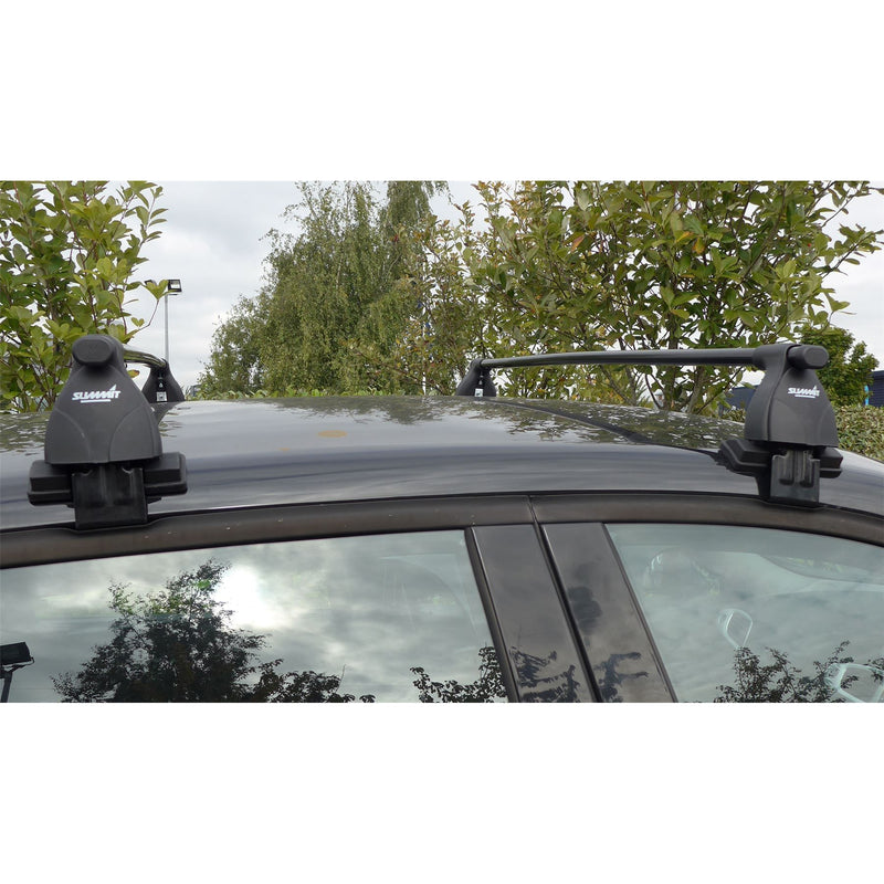 Summit Locking Roof Bars fits Renault Clio III 5 door 2006 - 2014 Summit  - Dynamic Drive