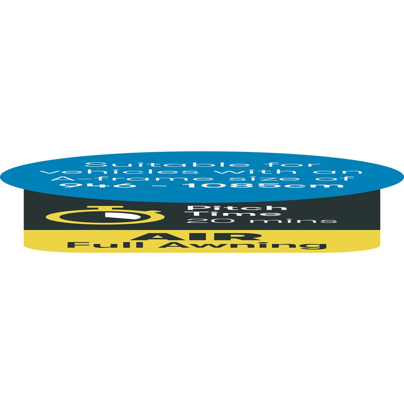 Galaxy 2 Air Full Awning (1051 - 1085cm : Size 11 : XL) 12037110000002 Quest - Dynamic Drive