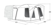 Outwell Pine Hills Awning Grey Outwell - Dynamic Drive