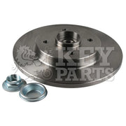 Key Parts Front & Rear Brake Discs & Pads fits Peugeot 308 Sw I 2007-2014 1.6