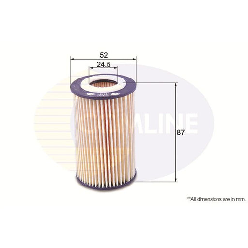 Comline Engine Oil Filter fits Renault Clio 1998-2016 1.2