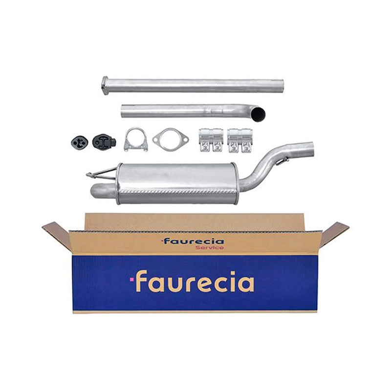 Hella Middle Silencer fits Ford C-Max 2007-2010 1.6 1.8