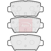 Apec Rear Brake Pad Set PAD2279