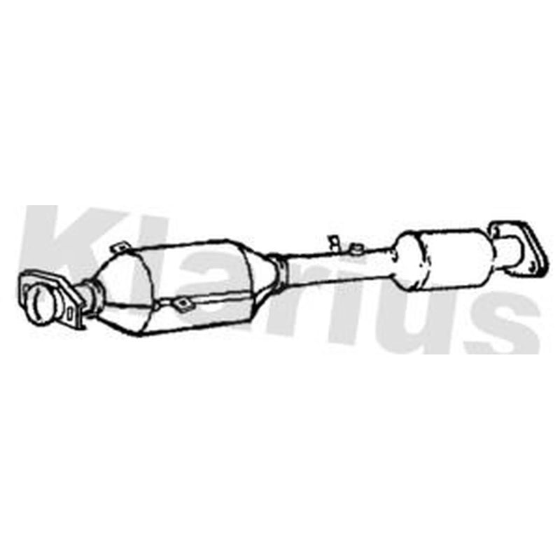 Klarius Catalyst Type Approved With Pipe fits Nissan Cube 2009 on 1.6