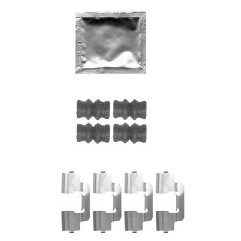 Mintex Brake Pad Accessory Fitting Kit Rear fits Citroën C4 II 2009-2018