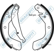 Apec Brake Shoe Set Axle Kit BSH1006