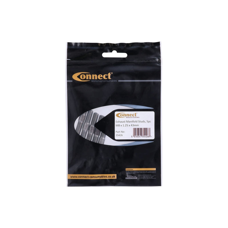 Connect Exhaust Manifold Stud M8 x 1.25 x 43mm 5pc 35426 Connect - Dynamic Drive