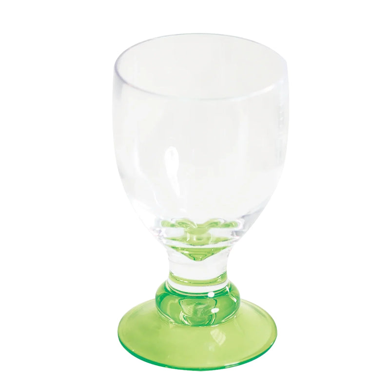 Quest Goblet Bella Lime Acrylic 167g Outdoor Drinkware