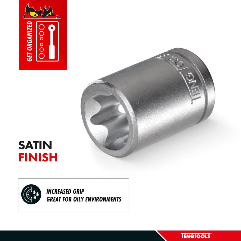Teng Tools 1/4" TX-E Socket E6 Teng Tools - Dynamic Drive