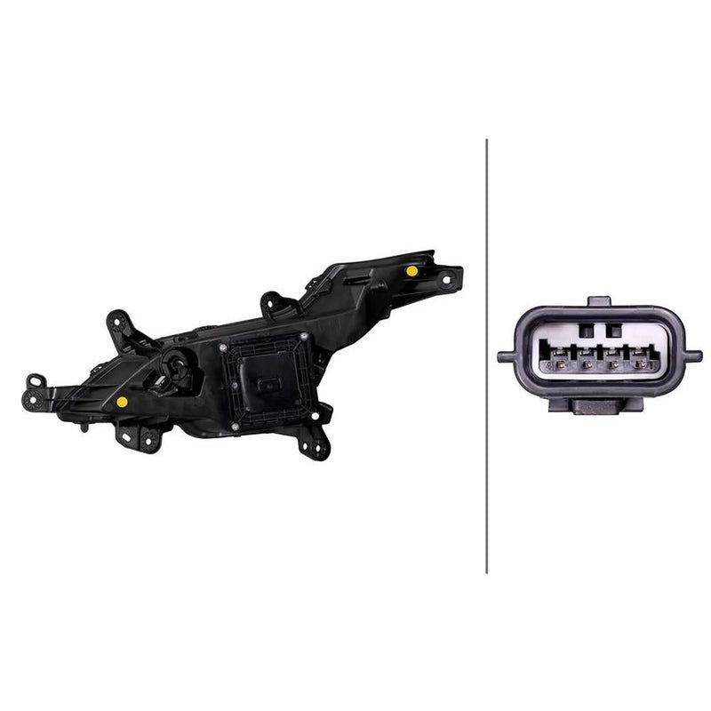 Hella Daytime Running Light LED Right fits Renault Megane E-Tech SUV 2021 on