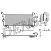 Denso Air Conditioning Condenser DCN09095