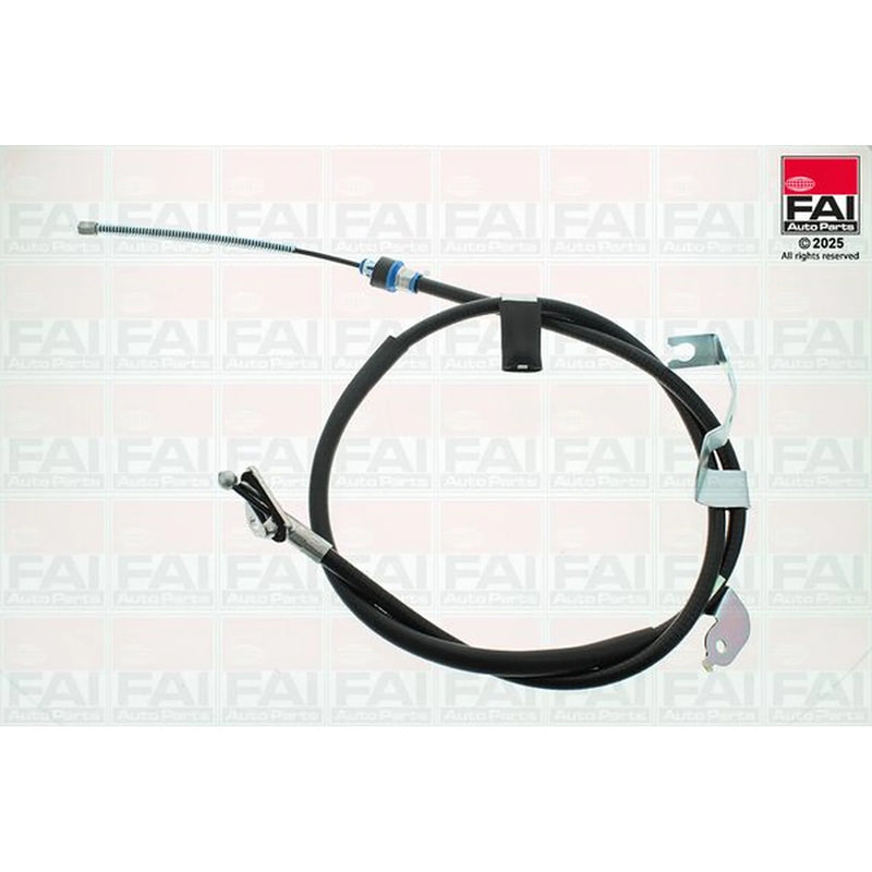 FAI Handbrake Cable Right Rear fits Citroën C1 II 2014-2021 1.0 1.2
