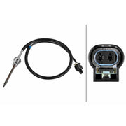 Hella Exhaust Gas Temperature Sensor before soot part fits Mercedes-Benz C-Class