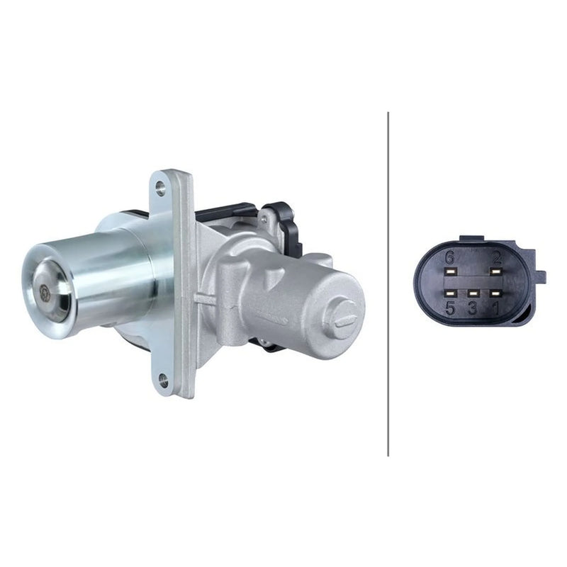 Hella Exhaust Gas Recirculation Valve Upper fits Dacia Duster 2010-2018 1.5