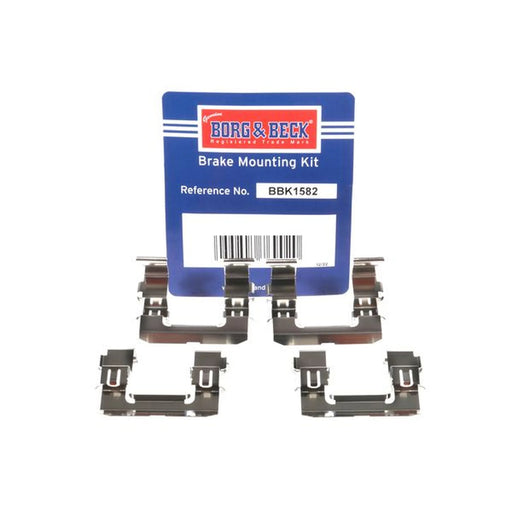 Borg & Beck Brake Pad Accessory Fitting Kit Front BBK1582
