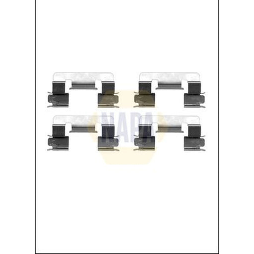 NAPA Brake Pad Accessory Fitting Kit Front fits Toyota Corolla 1997-2008