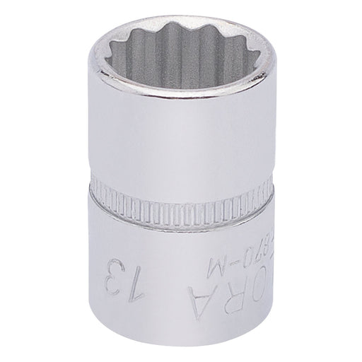 Draper Elora Bi-Hexagon Socket, 3/8" Sq. Dr., 13mm 25896 Draper - Dynamic Drive