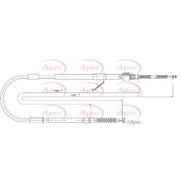 Apec Handbrake Cable Right Rear CAB1854