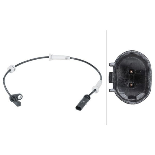 Hella ABS Wheel Speed Sensor Front fits BMW 1 Sports Hatch 2011-2019