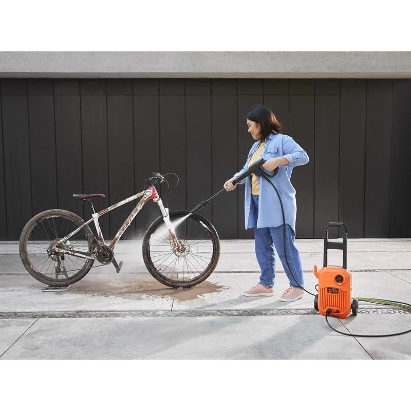 Black + Decker BEPW1300L Pressure Washer 110 bar 240V BLACK + DECKER - Dynamic Drive