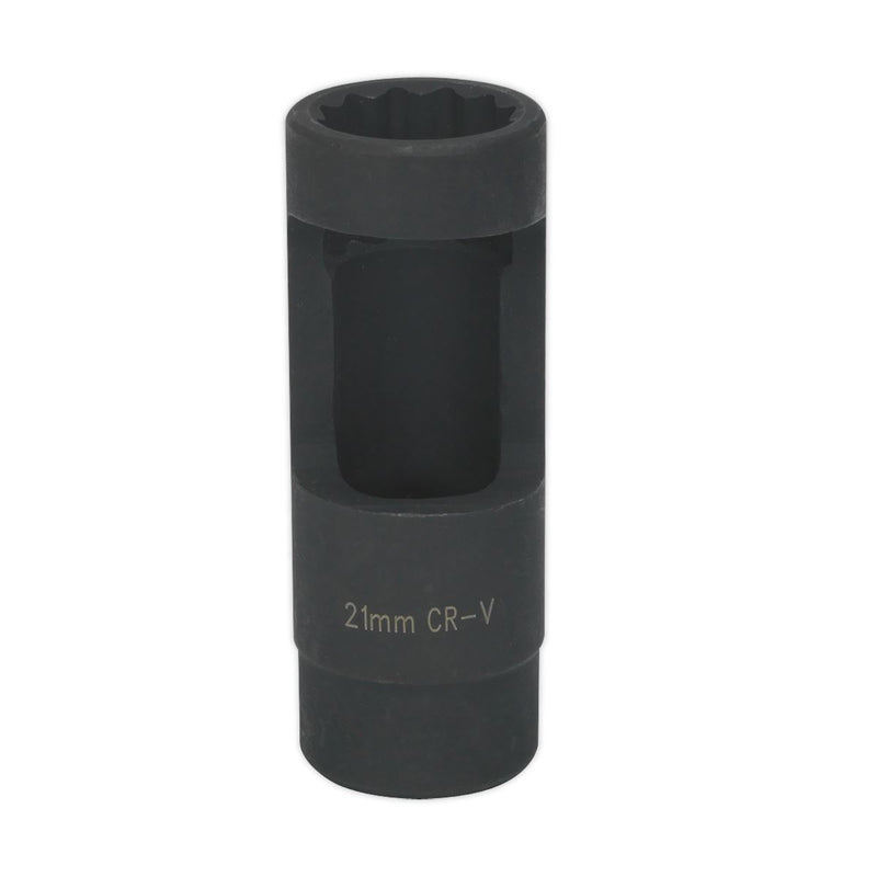 Sealey Injector Socket 21 x 84mm 1/2"Sq Drive SX042 Sealey - Dynamic Drive