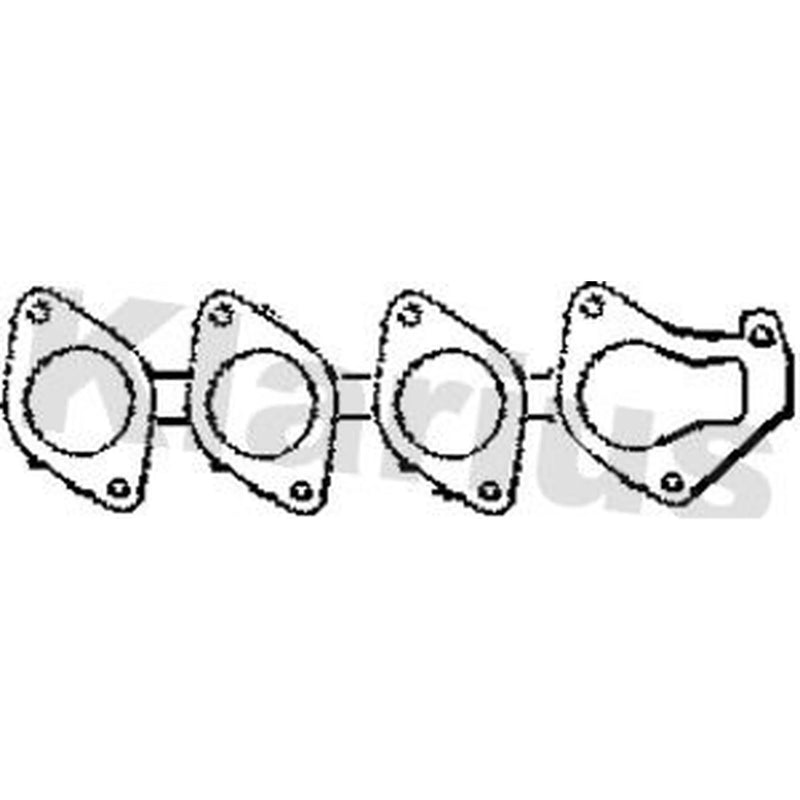 Klarius Exhaust Pipe Gasket OD fits Chevrolet Aveo 2011-2015 1.2 1.4