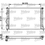 Valeo Engine Radiator 731379